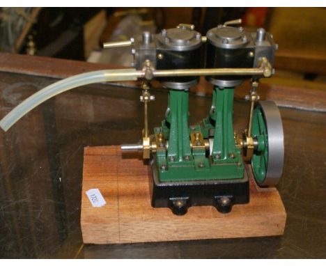 Stuart Turner twin cylinder double steam engine model
