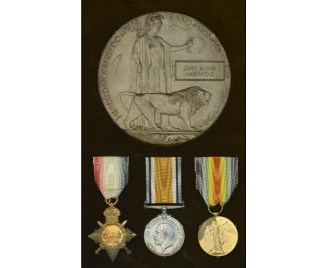 Three: Lieutenant J. B. MacBrayne, 17th Battalion, Highland Light Infantry, who was killed in action on the first day of the 
