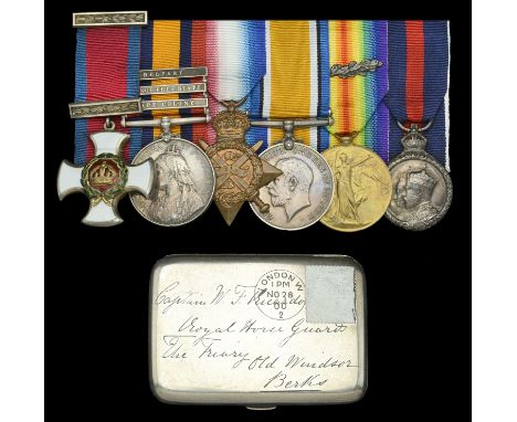 A Great War D.S.O. group of six awarded to Lieutenant-Colonel W. F. Ricardo, Royal Horse Guards, later Leicestershire Yeomanr