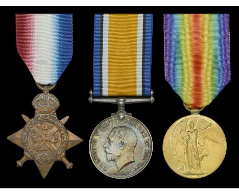 Three: Private F. Loudoun, 1st/16th (County of London) Battalion, London Regiment (Queen’s Westminster Rifles)  1914 Star (15