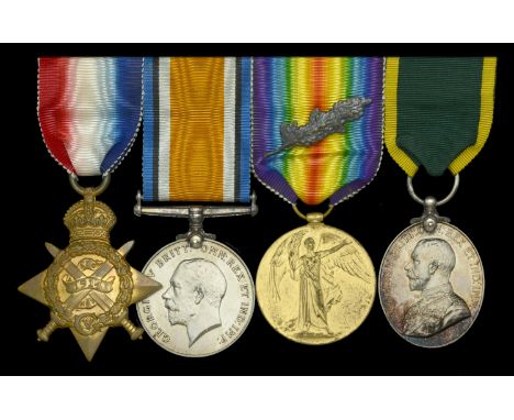 Four: Sergeant H. P. Edmunds, 1st/5th (City of London) Battalion, London Regiment (London Rifle Brigade), later Acting Captai