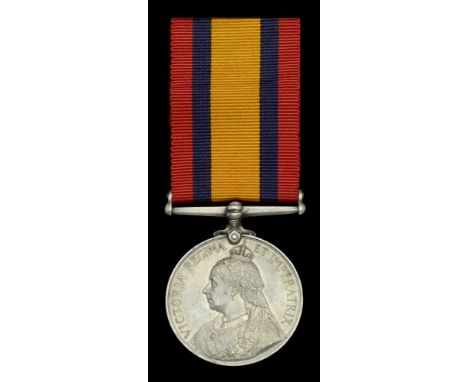 Queen’s South Africa 1899-1902, no clasp (100 Tpr. R. H. Reynolds. Peddie D.M.T.) good very fine  £60-£80  ---  Approximately