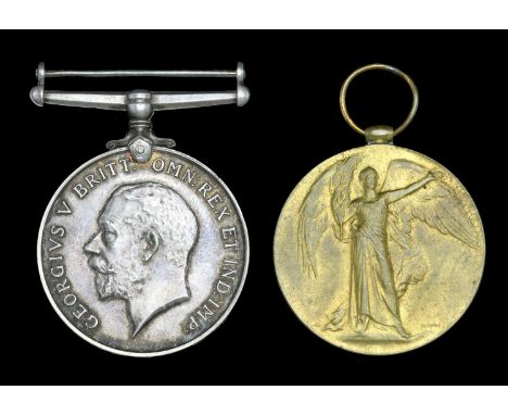 Pair: Captain H. C. H. W. Moffat, Deputy Provost Marshal, Western Command  British War and Victory Medals (Capt. H. C. H. W. 