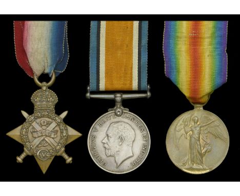 Three: Private M. Keane, 1st Battalion, Prince of Wales’s (North Staffordshire Regiment)  1914 Star (6861 Pte. M. Keane. N. S