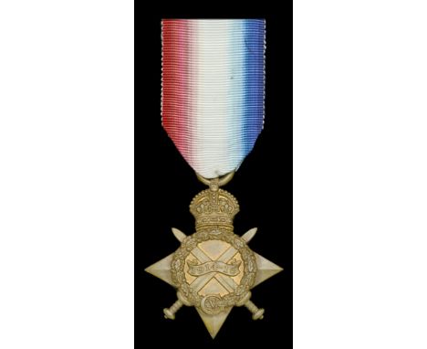 1914-15 Star (21756 Sjt. W. H. Clarke. North’n. R.) very fine £30-£40  ---  William Henry Clarke was born in Shropshire in 18