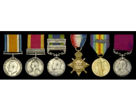 British War Medal 1914-20 (Capt. E. J. Evans.); together with the following campaign medals thought to represent his entitlem