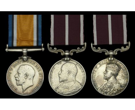 Three: Jemadar Hayat Muhammad, 26th Punjabis  British War Medal 1914-20 (Jem. Hayat Muhammad, 26 Pjbs.); Indian Army Meritori