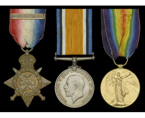 Three: Sergeant G. Painter, 2nd Battalion, Duke of Edinburgh’s (Wiltshire Regiment), who was severely wounded at the Battle o