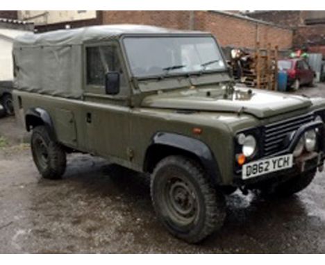 1987 Land Rover Defender 110- Understood to be Ex British army based in Cyprus- Fitted with Salisbury heavy duty diff, radio 