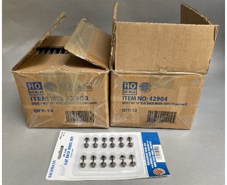 Ex-Shop Stock HO gauge Bachmann Wheel packs (26)&nbsp;