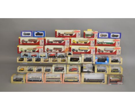 45 boxed diecast 1:76 scale models by Oxford, Lledo, Corgi etc(45).