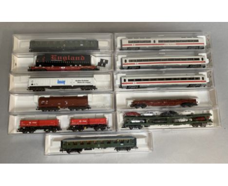 Ex-Shop Stock N Gauge Fleischmann rolling stock including 829505 Car transporter (11)