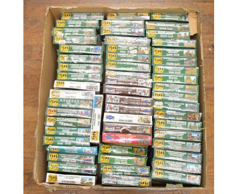 &nbsp;57 boxed plastic soldier figure sets by Revell and others in 1:72 and other scales including a varied assortment of fig