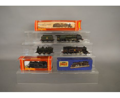 OO Gauge. 3 boxed Hornby Locomotives - R.175 Compound BR 4-4-0 Class 4P, R.302 Class 3F Jinty&nbsp; 0-6-0T in BR black '47480
