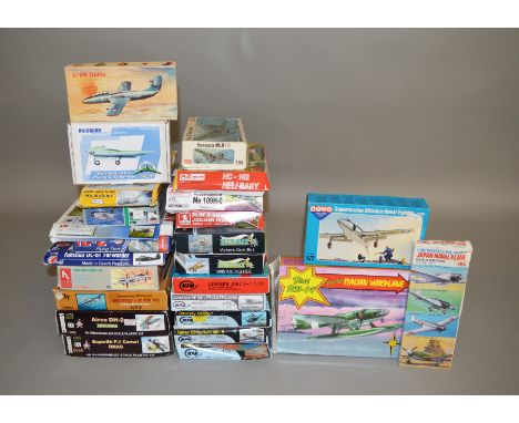 24 boxed plastic model Aircraft kits by Novo, MPM, AZmodels and others, predominantly in 1:72 scale, together with a boxed&nb