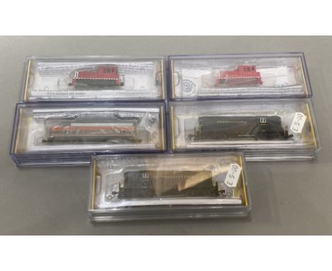 Ex-Shop Stock N gauge Bachmann / Spectrum 4 x Engines 62451 x 2, 60091, 63752, All VG/Mint together with 60091 body only in o