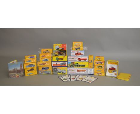 30 boxed Dinky diecast models by Atlas Editions, which includes; 943 Leyland Octopus Tanker - Esso, 555 Ford Thunderbird, 435