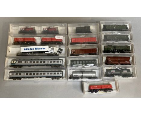 Ex-Shop Stock N Gauge Fleischmann rolling stock x 16