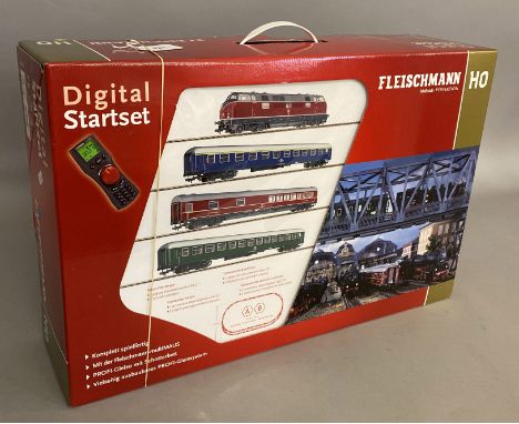 HO Gauge.EX SHOP STOCK. A boxed Fleischmann&nbsp; 631404 Digital Starter Set, appears VG/E boxed.