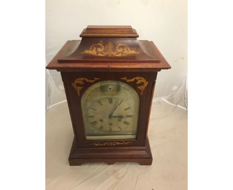 A 19th century bracket clock in full working order