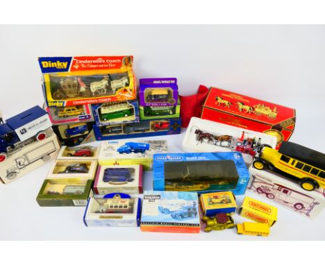 Dinky, Corgi, Ertl, Matchbox, Lledo, Arat, Other - 20 x boxed die-cast model vehicles - Lot includes a 1:43 scale Arat Moskvi