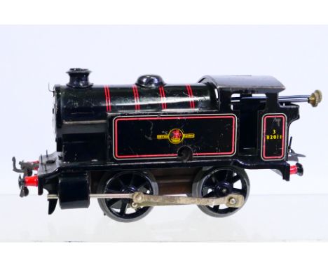 Hornby - An unboxed Hornby O gauge Type 40 clockwork 0-4-0 steam locomotive Op.No. 82011 in BR black livery. The model comes 