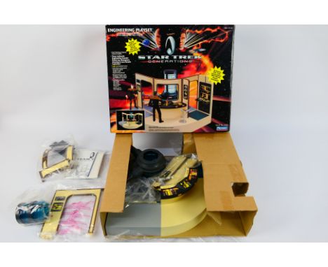 Playmates - Star Trek Generations - A boxed #6108 Engineering Playset - Unchecked for completeness. Comes with instruction ma