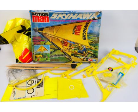 Palitoy - Action Man. A boxed Palitoy Action Man Vintage Skyhawk "The Flying Wing with giant wingspan of 175cms" - comprising