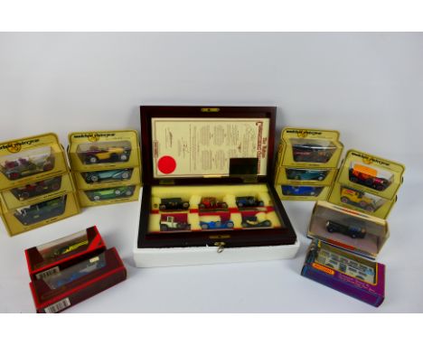 Matchbox Models of Yesteryear - Matchbox Dinky - A boxed collection of 15 mainly Matchbox Models of Yesteryear diecast vehicl