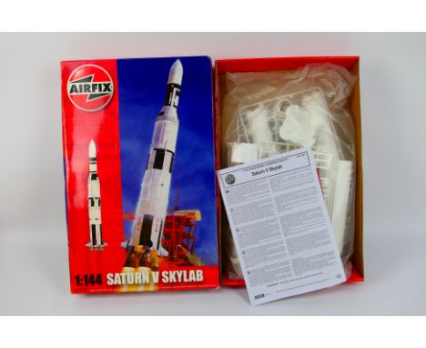 Airfix - A boxed Airfix A11150 1:144 scale Saturn V Skylab model kit. Kit appears Mint with loose parts and parts on sprues i