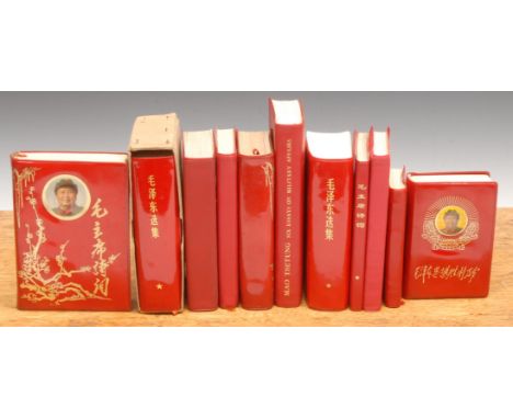 China: Chairman Mao – A collection of various works published in Peking, Foreign Language Press, as ‘little red books’, many 