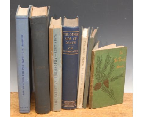 Theosophy – Blavatsky (Mme., [Helena Petrovna Hahn v. Rottenstern], 1831-1891), The Theosophical Glossary, Los Angeles, The T