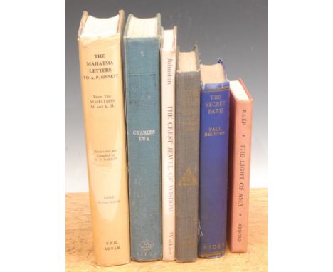 India, philosophy – Mahatma (M. &amp; K. H.), The Mahatma: Letters to A. P. Sinnett from the Mahatmas M. &amp; K. H., trans. 