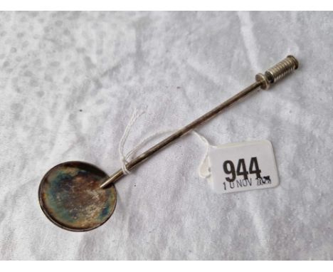 A Danish Sterling silver ladle by GJ, 31 g.