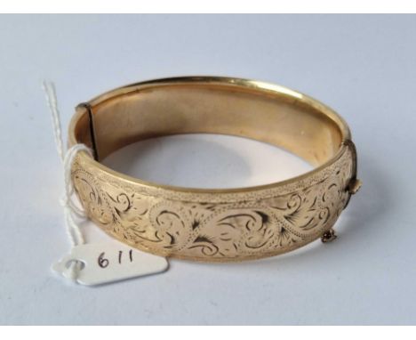 A rolled gold bangle