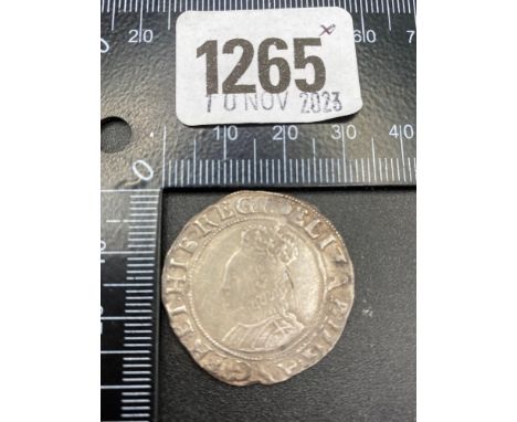 Elizabeth 1st Shilling good portrait