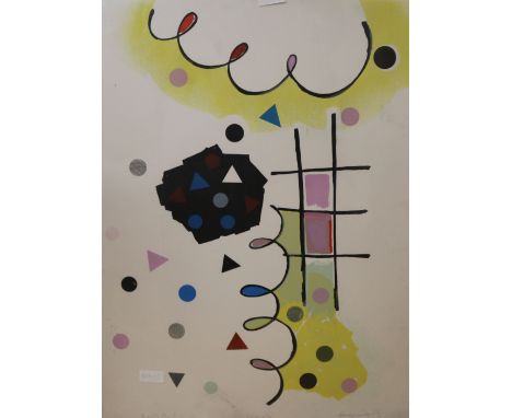 Harvey Daniels, an artist's proof print, 'Disco' signed 89 x 66cm unframed