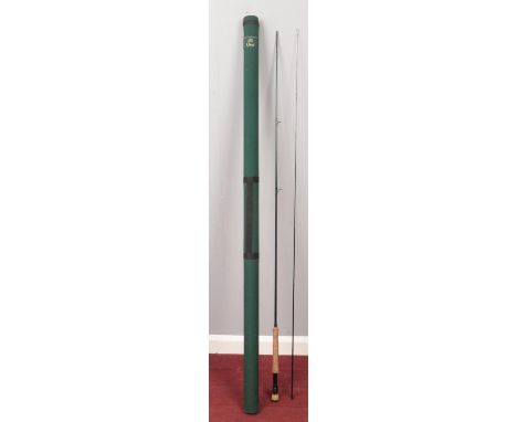 A Orvis Trident TLS Mid Flex 7.5 fishing rod with carry case.  