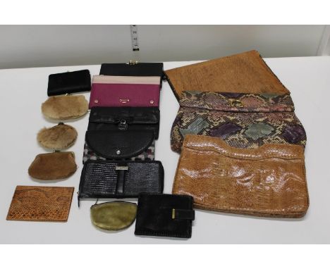 A qty of Ladies hand bags some vintage 