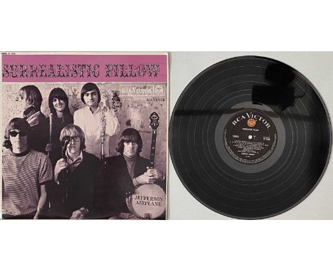 JEFFERSON AIRPLANE - SURREALISTIC PILLOW LP (ORIGINAL UK STEREO COPY - SF 7889). A sublime example original UK stereo pressin