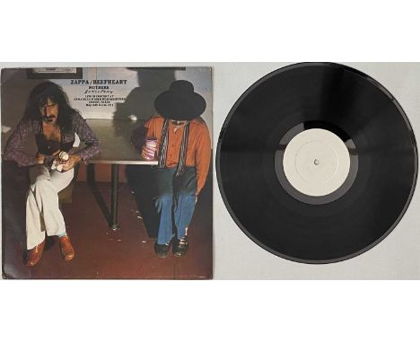 FRANK ZAPPA/CAPTAIN BEEFHEART - BONGO FURY LP - ORIGINAL UK WHITE LABEL TEST PRESSING WITH ORIGINAL (UK) PICTURE SLEEVE (K 59