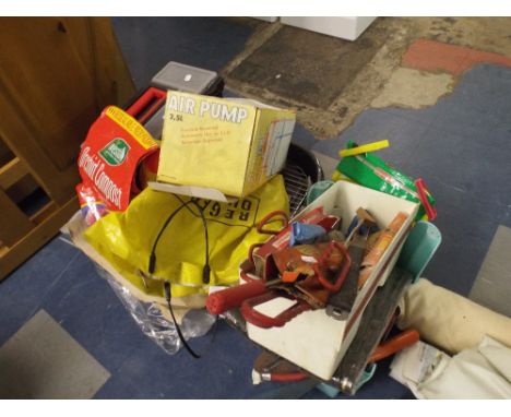 Various Garden Tools, Barbecue Set etc