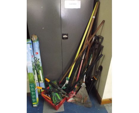 A Collection of Garden Tools etc