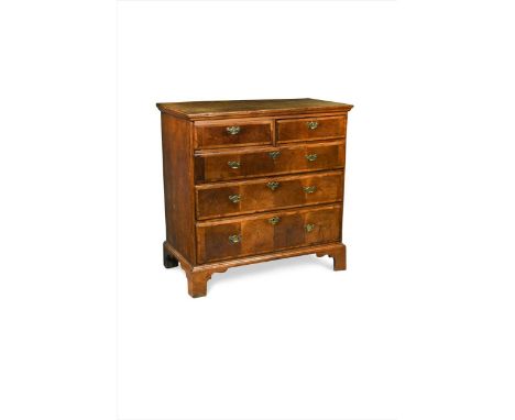 with two short and three long drawers 97 x 97 x 54cmCondition report: Runners warn , scuffs and evidence of old worm on sides