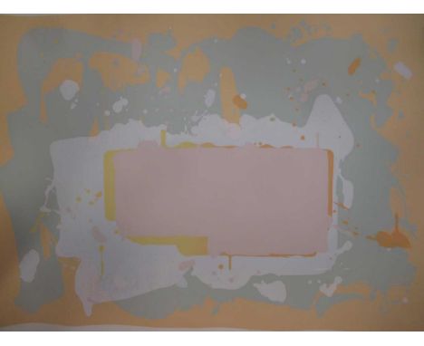 New York Suite signed and dated 71; numbered 23/100 silkscreen, unframed 71 x 95cm