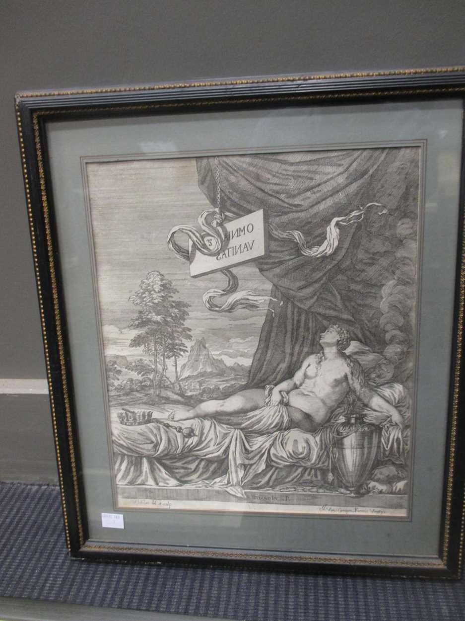 An engraving by Lefebvre, in Cheffins Fine Art