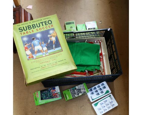 Vintage Subbuteo table soccer game 