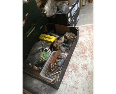 3 boxes of tools 