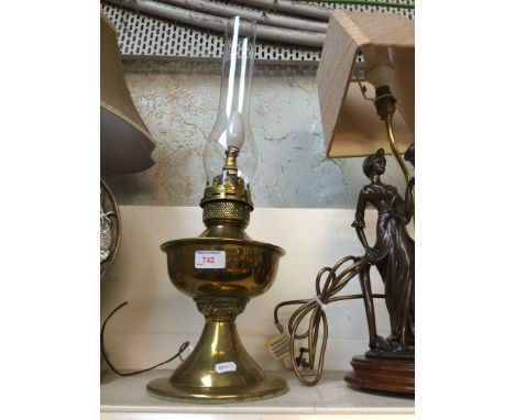 An electrified oil lamp 