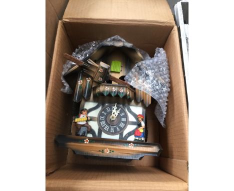 A cuckoo clock 